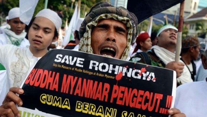 आंतरिक सुरक्षा के लिए खतरा माने जा रहे रोहिंग्या मुसलमान