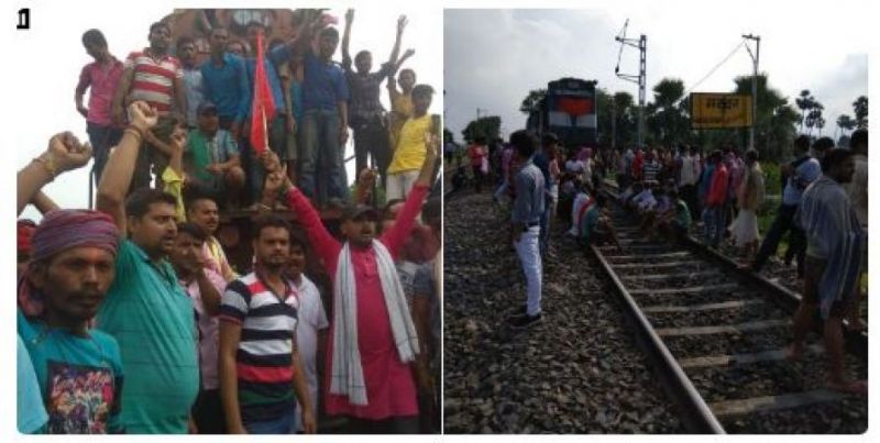भारत बंद लाइव अपडेट: बिहार में ट्रेन रोकी गई, टायरों को आग लगाई गई