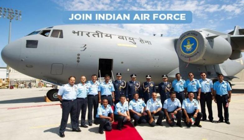 भारतीय वायु सेना में 1190 पदों पर वैकेंसी, 10वीं पास पहले करें आवेदन