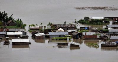 उत्तर प्रदेश में बारिश का तांडव, 14 लोग मृत 2000 बीघा जमीन जलमग्न