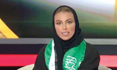 सऊदी में एक महिला ने शाम का बुलेटिन जारी कर रचा इतिहास