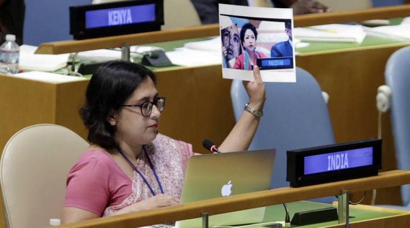 UN  में भारत ने दिया पाकिस्तान के झूठ का जवाब