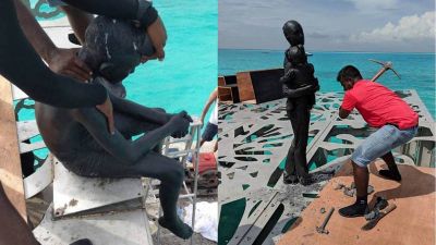 इस्लाम के खिलाफ बताई मालदीव की मूर्तियां, हुई तोड़फोड़