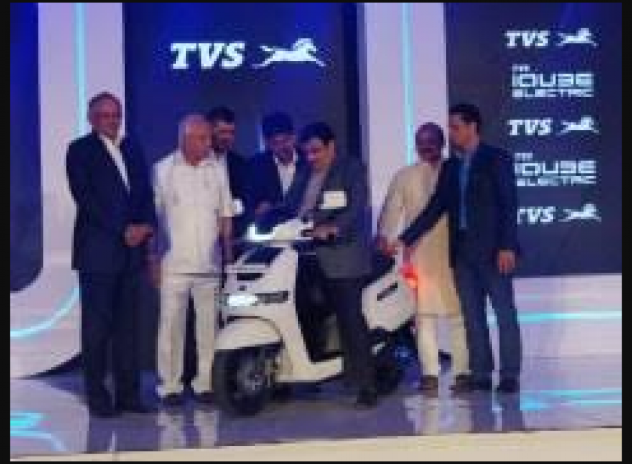 TVS launches its first electric scooter, know features
