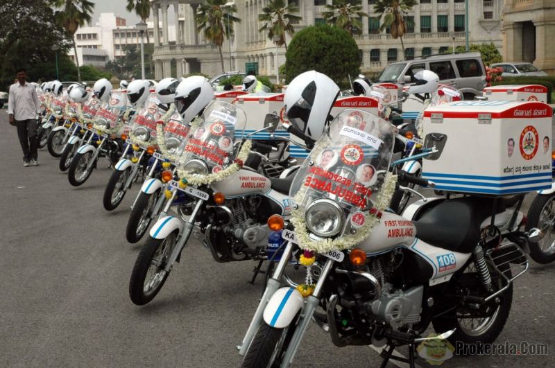 Government Launches Two-wheeler ambulance For Inaccessible and Remote Areas