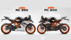 Upgraded version of KTM RC 390 and RC 200 launched in India