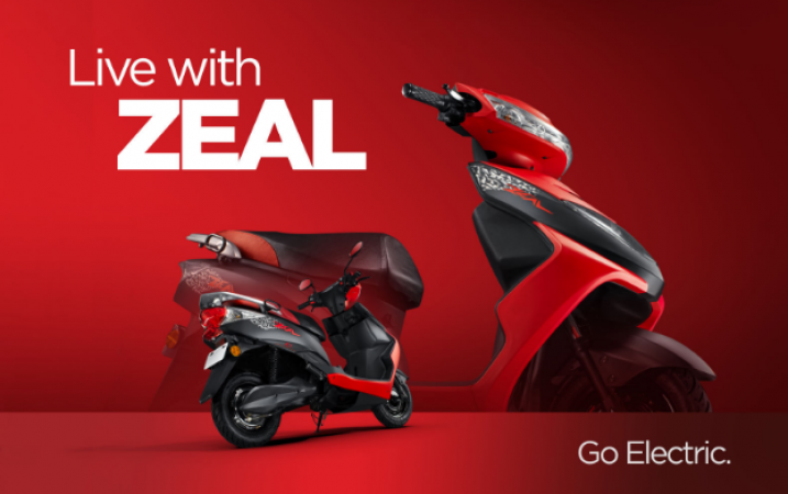 The Zeal EX electric scooter from Ampere Electric has been unveiled in India