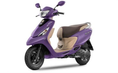 TVS launches matte purple color, Scotty Zest 110 in India