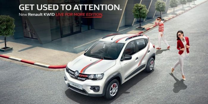 Renault KWID priced at Rs 3.54 lakh, in India
