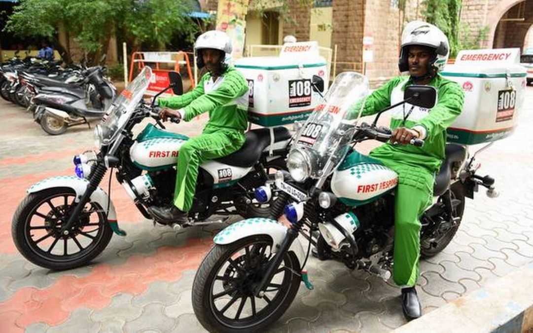 This city launches a Covid-19 bike ambulance service