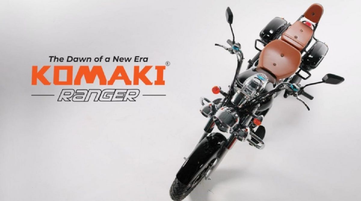 Komaki Ranger, India's first electric cruiser bike to break cover this week