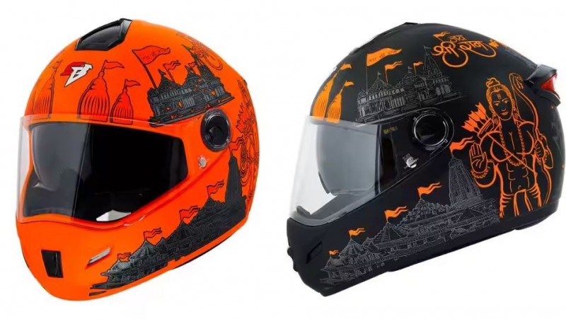 Now, Bikers Can Be Protected by Lord Shri Ram with the Launch of SBH-34 Helmet by This Company