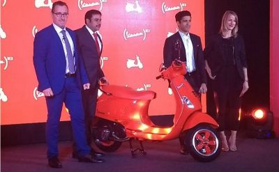 New Red color variant of Vespa launched