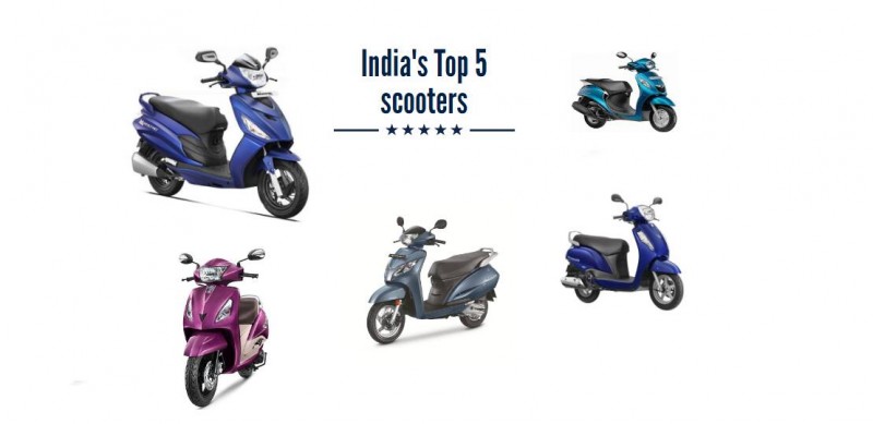 Five scooters giving highest average on Indian roads