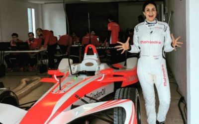 अभिनेत्री गुल पनाग बनी Formula ई-कार को ड्राइव करने वाली पहली भारतीय महिला