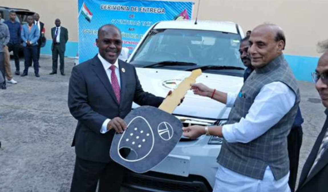 Government of India gifts 44 SUVs to this country