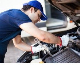 Why is it necessary to get the car serviced on time and how often?