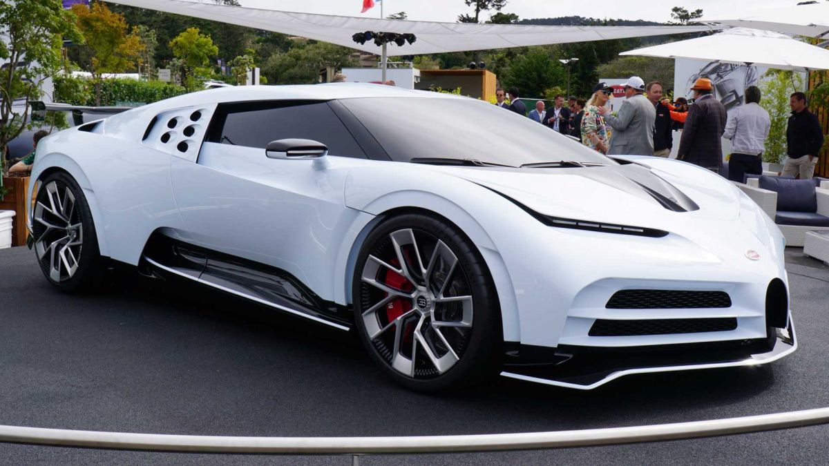 Bugatti unveils its most powerful Centodieci supercar Pebble Beach
