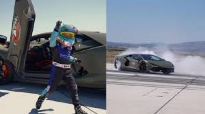 5-year-old Turkish boy hits Lamborghini at 312 kmph