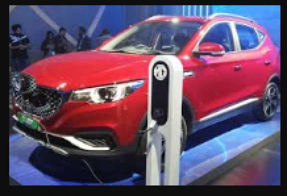 MG Motors unveils its first electric crossover car, know features