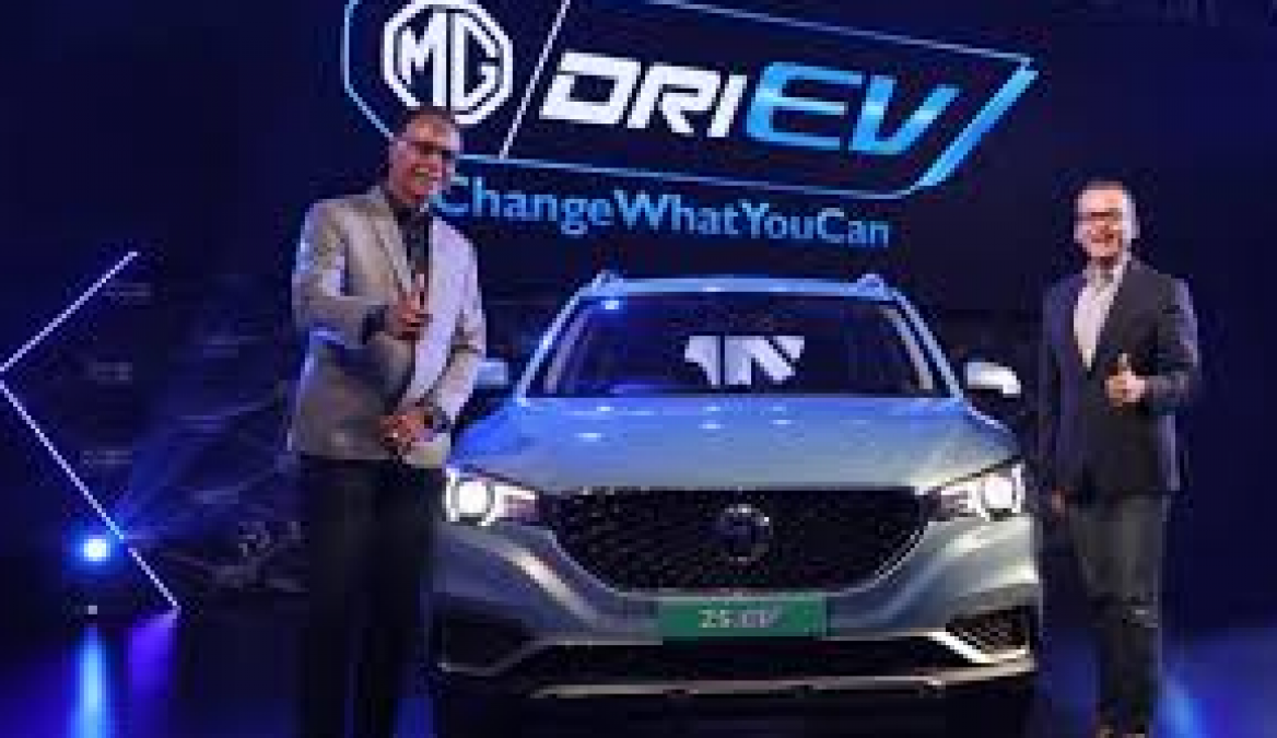MG Motors पहली इलेक्ट्रिक SUV कार धांसू फीचर्स के साथ हुई लांच , जाने कीमत
