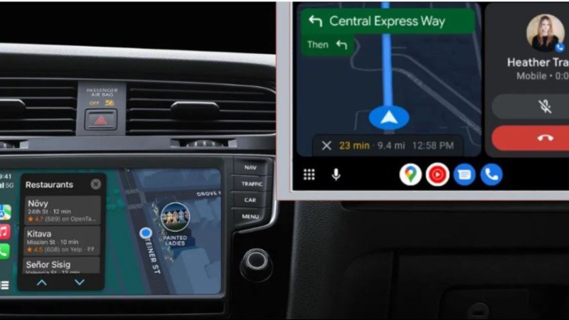 Apple CarPlay and Android Auto