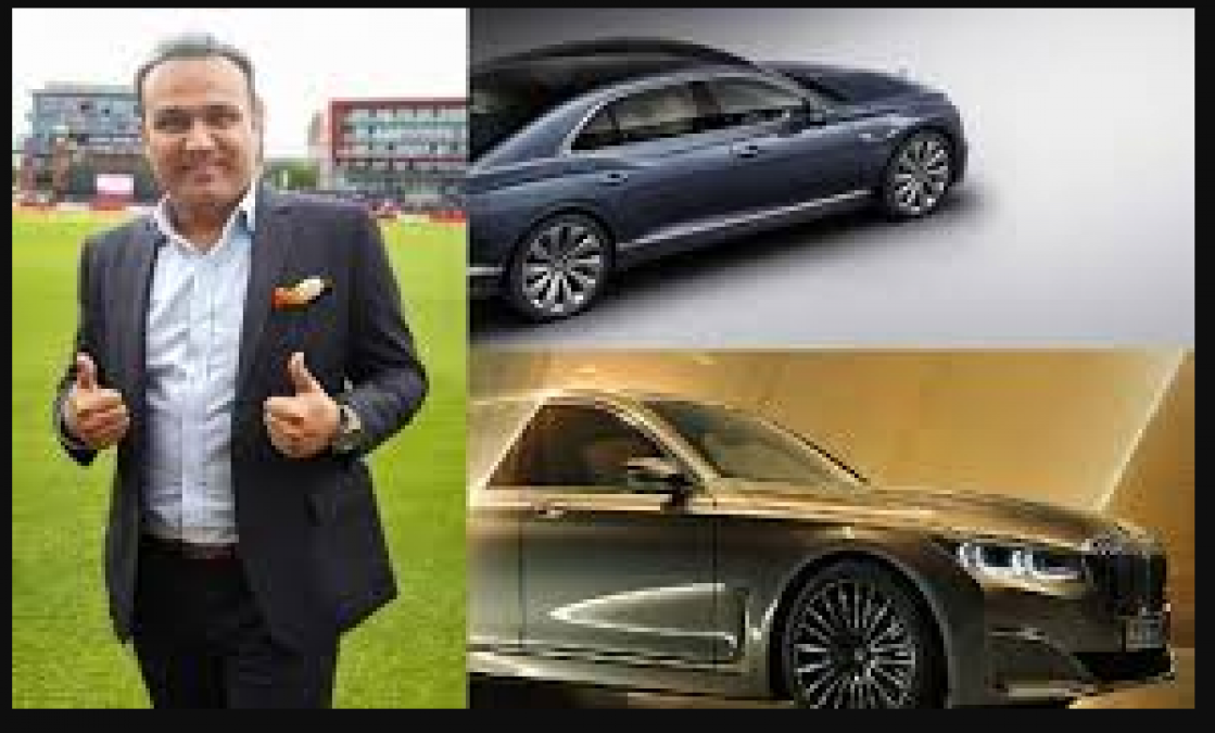 Star cricket Virender Sehwag is known for his collection of luxury cars, see here!