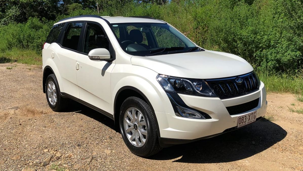 Leaked photo of the new XUV500 surfaced, spotted during testing