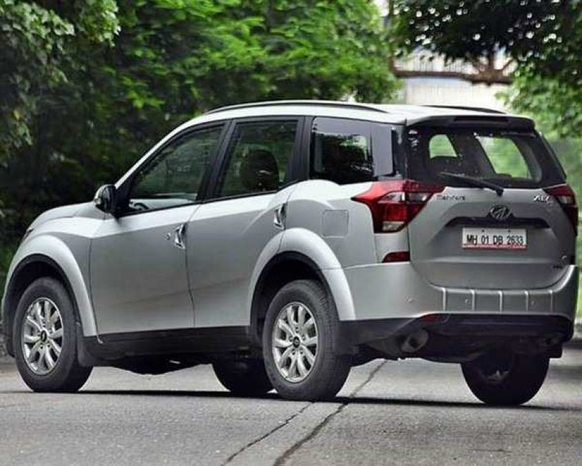 Leaked photo of the new XUV500 surfaced, spotted during testing