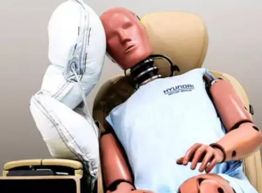 Hyundai Motor Group develops center side airbag to reduce head injury by 80%