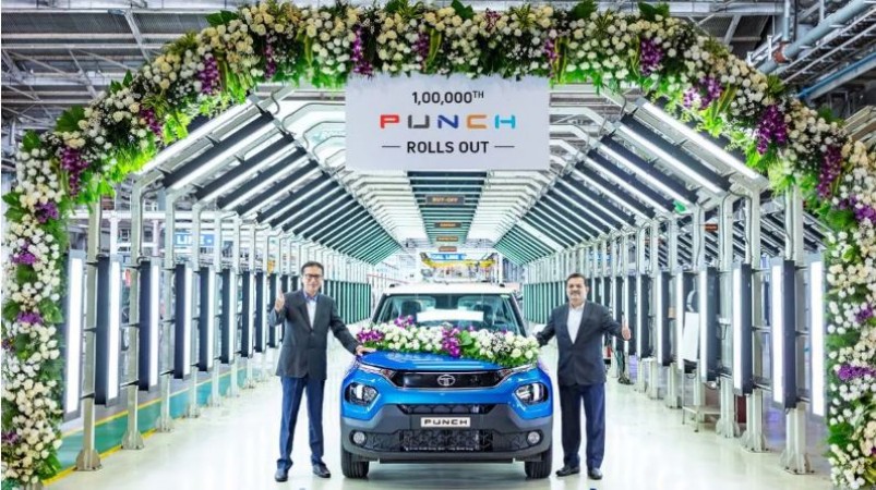 Tata Punch becomes fastest SUV to reach one lakh sales milestone in India