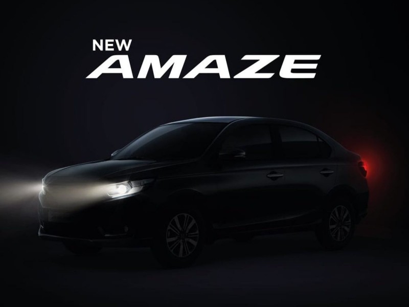 2021 Honda Amaze facelift launching tomorrow