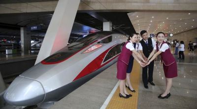 China is going to start  the world's fastest train in September