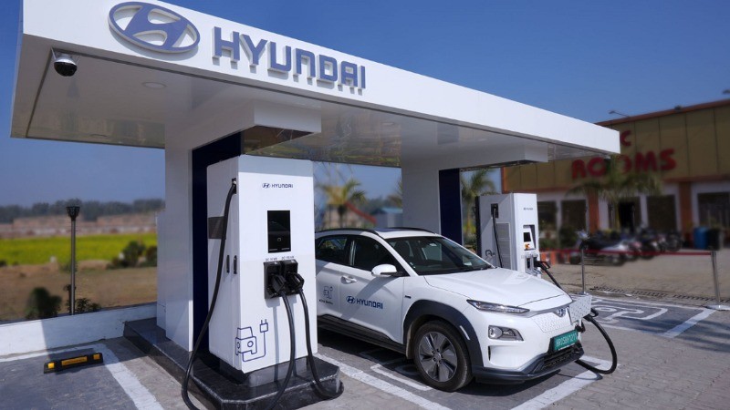 Hyundai Motor India Plans 600 EV Fast Charging Stations by 2031