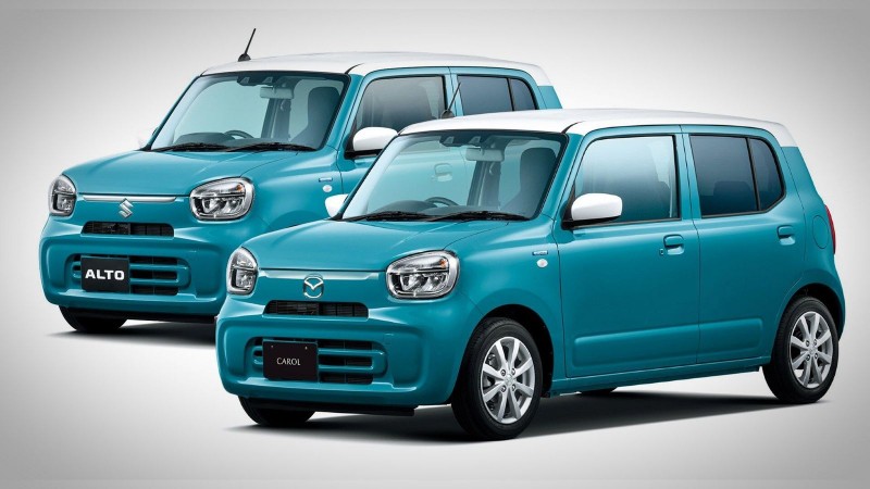 What's Alto's twin like? It's a rebadged Suzuki icon for Japan