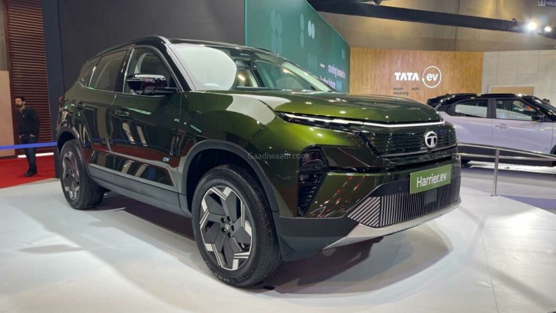 Production ready model of Tata Harrier EV presented at Bharat Mobility Global Expo, will it be launched soon?