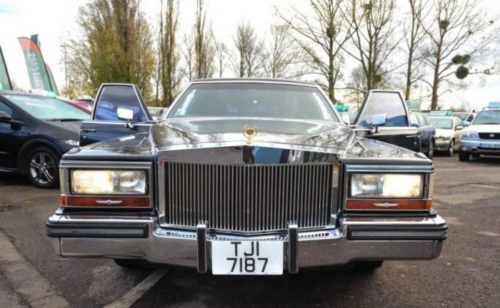 Trump's Cadillac Limousine is out for auction