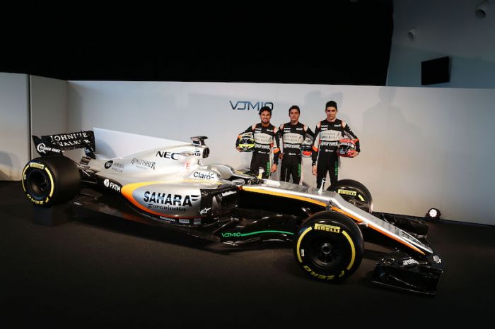 Sahara Force India unveils 'Formula 1' Race Car