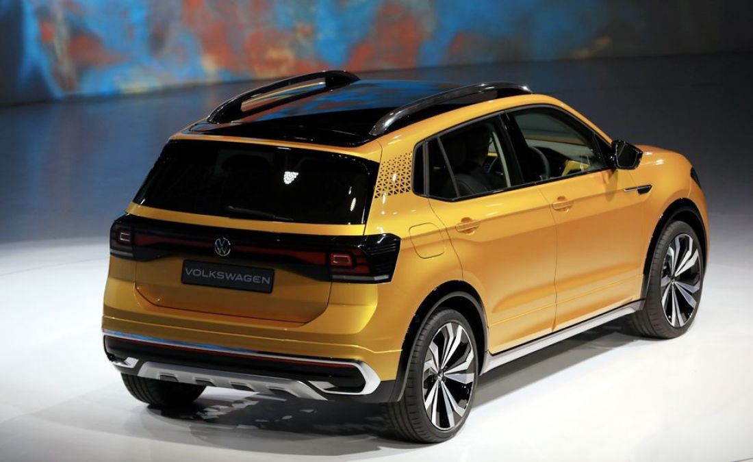 Volkswagen releases teaser of upcoming compact SUV- Volkswagen Taigun