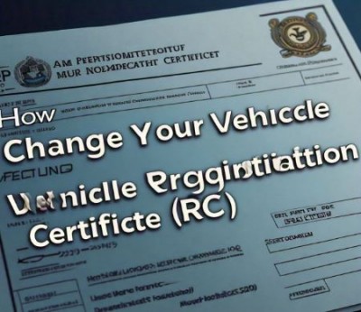 How to Change Your Address on Your Vehicle Registration Certificate (RC)