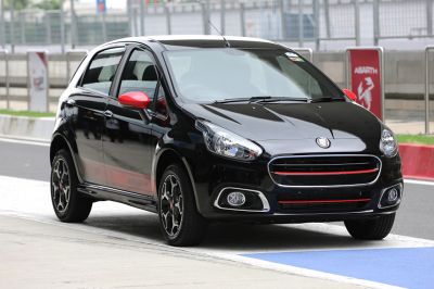 Fiat Abarth Punto Car Production Starts in India