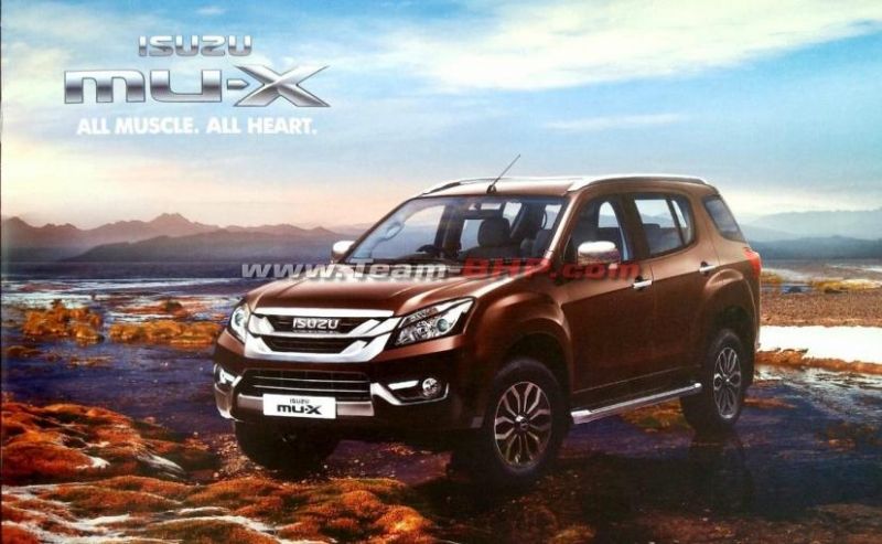 Isuzu to Launch its SUV MU-X in India