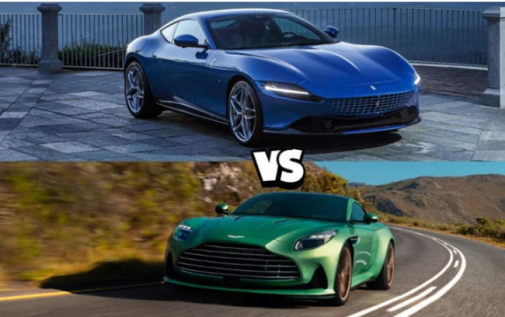 Aston Martin DB12 and Ferrari Roma Battle for Grand Touring Supremacy: A Clash of Luxury and Performance