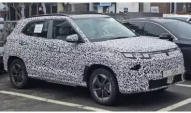 Hyundai Creta EV spotted once again during testing, will be equipped with 360-degree camera