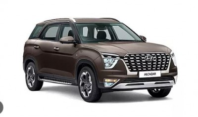 Hyundai's new car is getting ready, Alcazar Facelift will be a three-row version of Creta