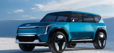 Kia Motors' first-ever full-size electric SUV, the EV9, will be unveiled in March for international markets