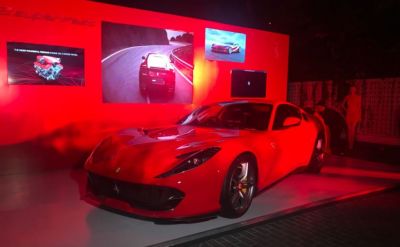 Ferrari has launch 812 superfast, with a spectacular look in India