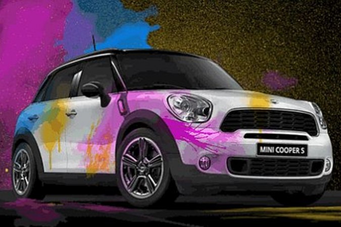 If your car also gets colored on Holi, clean it like this