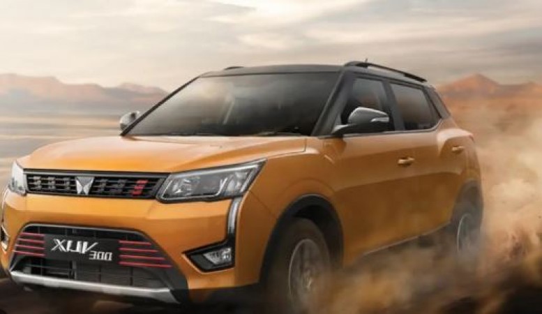 Mahindra XUV 300 facelift spotted during testing, new design details revealed