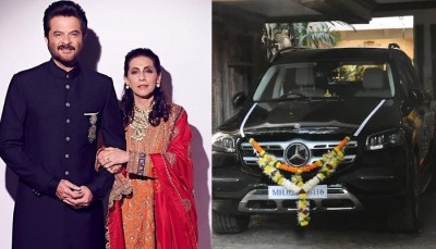 Bollywood Superstar Anil Kapoor gifted this Mercedes Benz car to his wife on Birthday